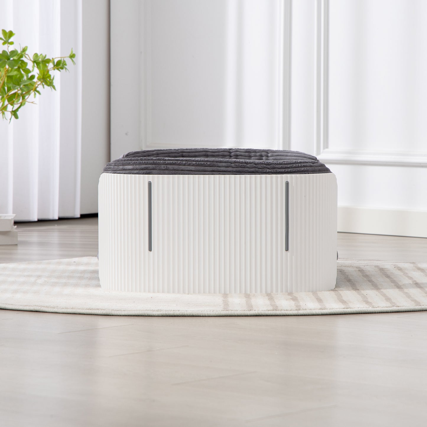 CHOTTO - Tama PP Pet Sofa- Midium White+Grey