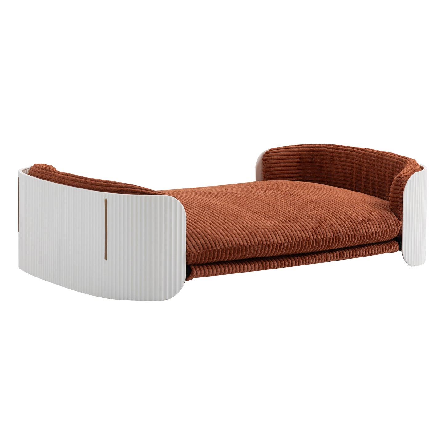 CHOTTO - Tama PP Pet Sofa- Large White+Brown