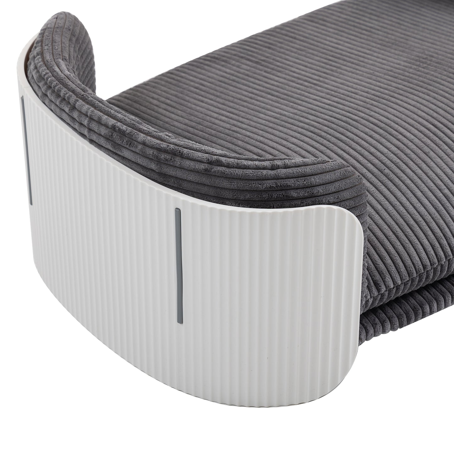 CHOTTO - Tama PP Pet Sofa- Midium White+Grey