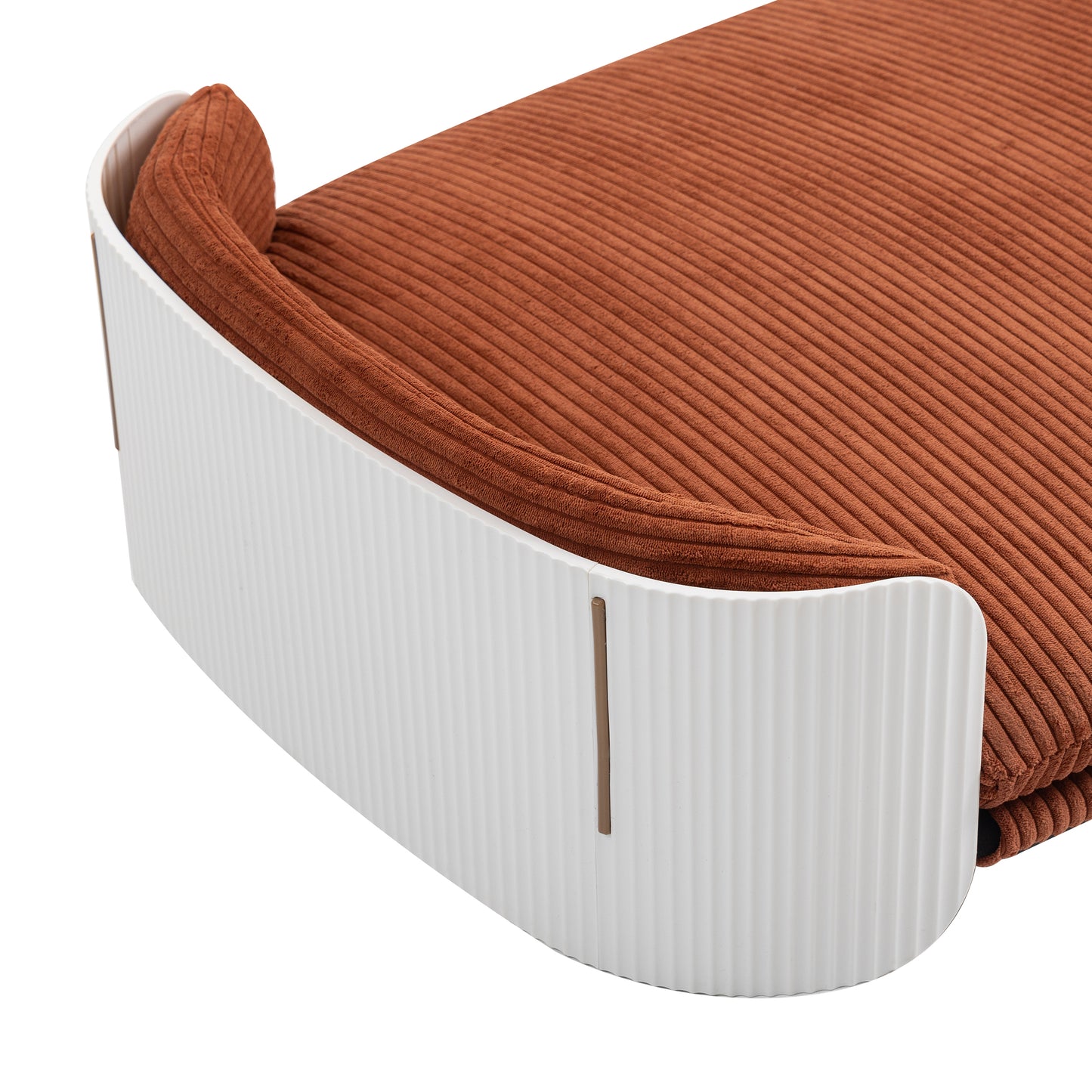 CHOTTO - Tama PP Pet Sofa- Large White+Brown