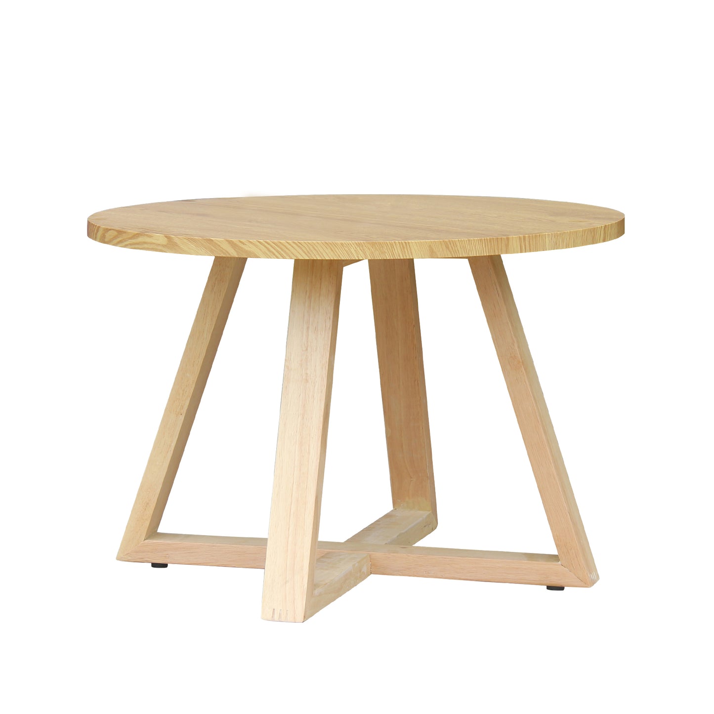 CHOTTO - Juji Round Top Coffee Table - Wood - 60cm