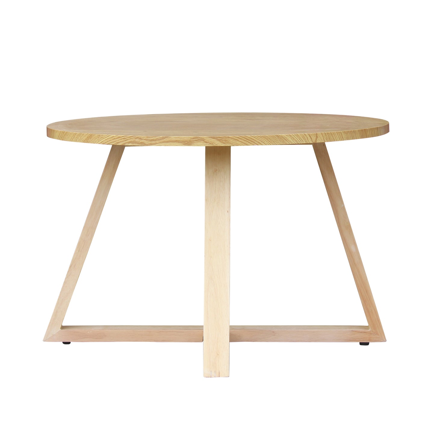 CHOTTO - Juji Round Top Coffee Table - Wood - 60cm
