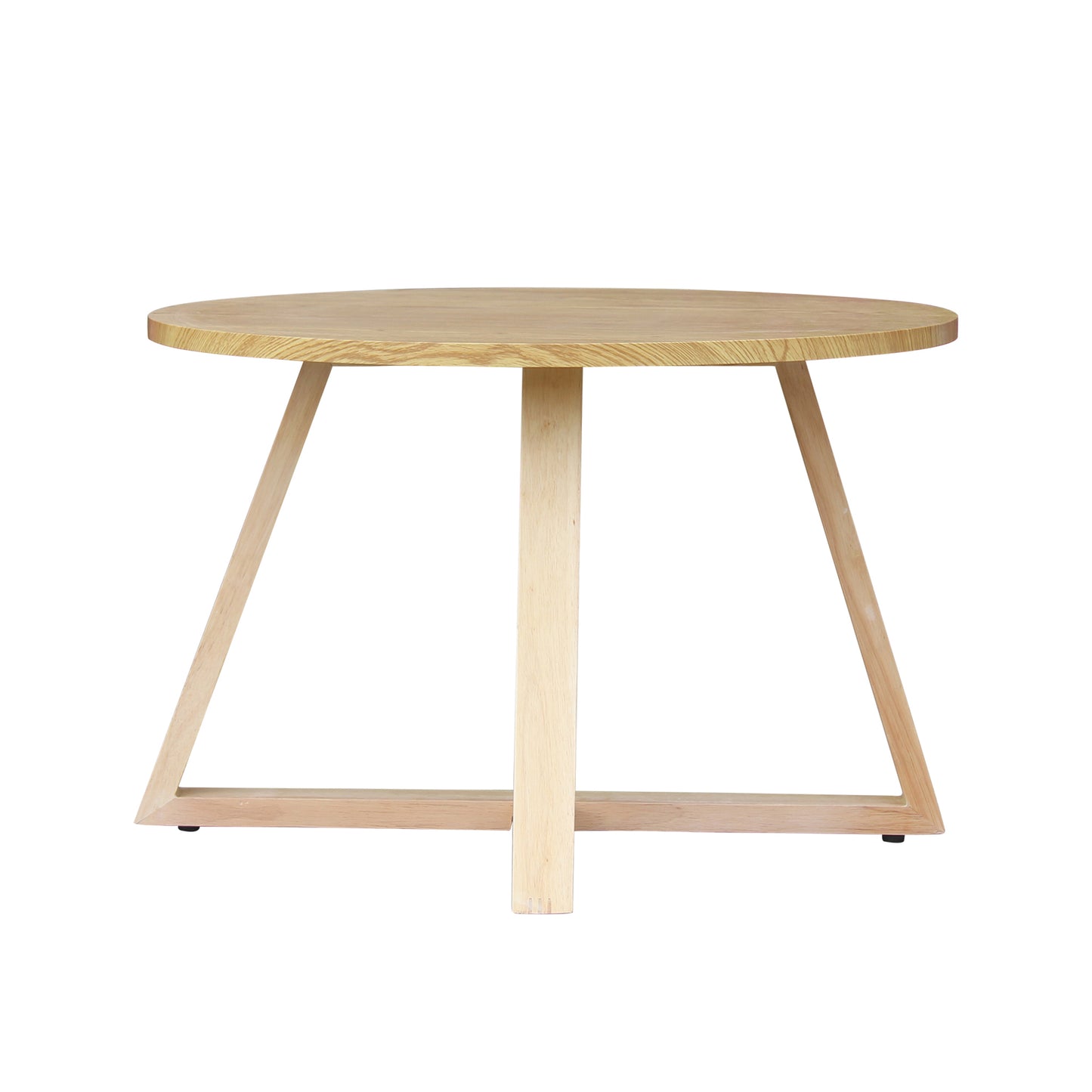 CHOTTO - Juji Round Top Coffee Table - Wood - 70cm