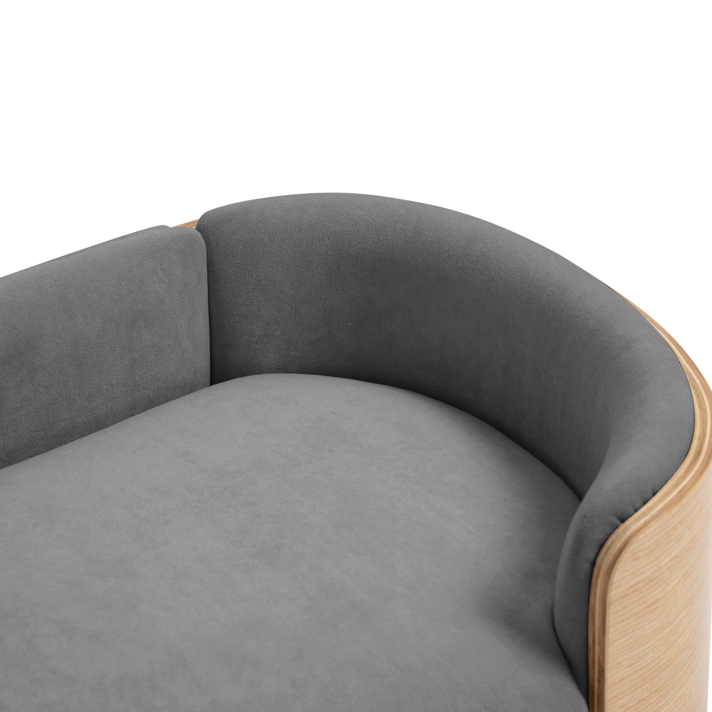 CHOTTO PET's - Fuwa Pet Sofa - Medium Grey