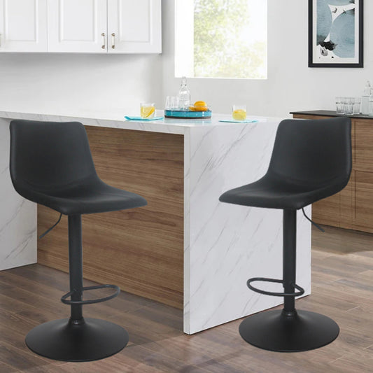 CHOTTO - Kage Bar Stools - Black x 2