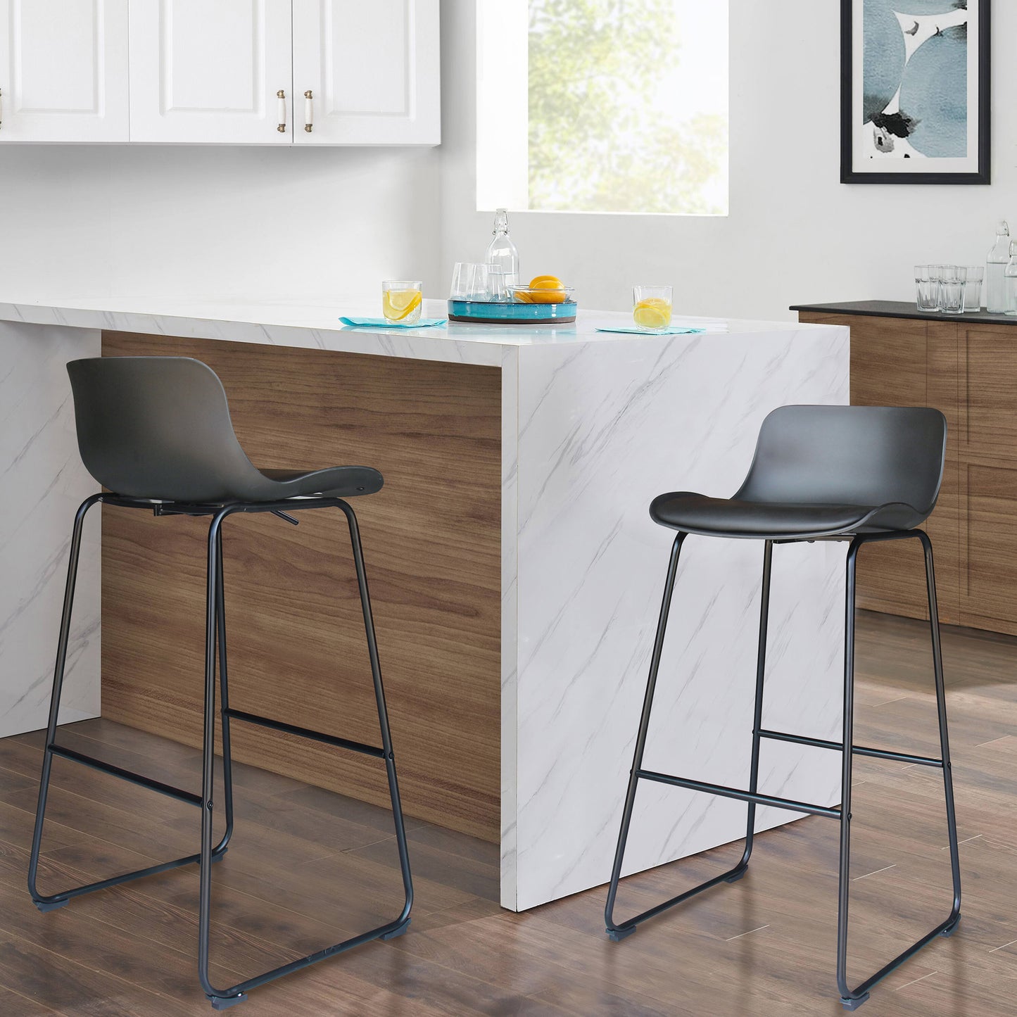 CHOTTO - Kaba Barstool - Black x 2