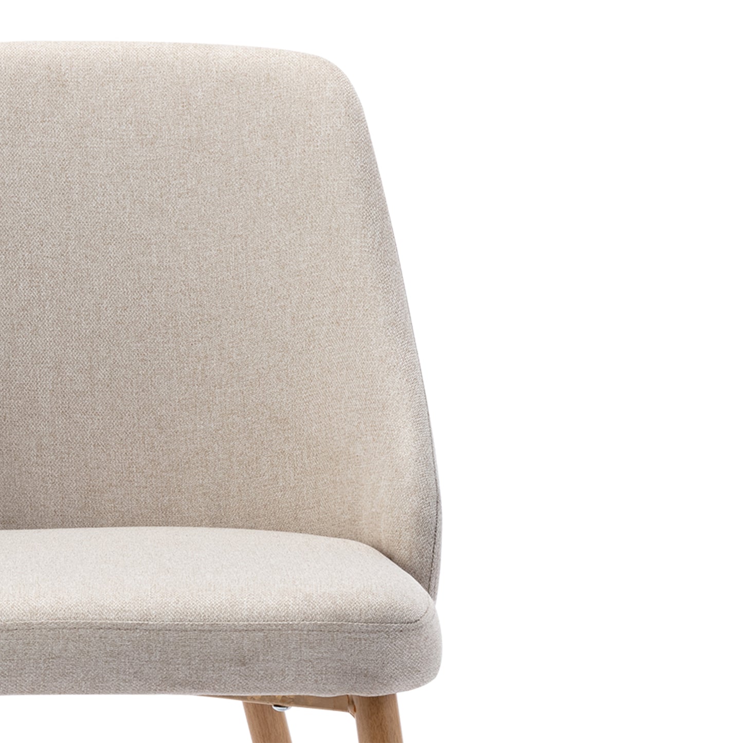 CHOTTO - Niko Dining Chairs - Beige (Set of 2)