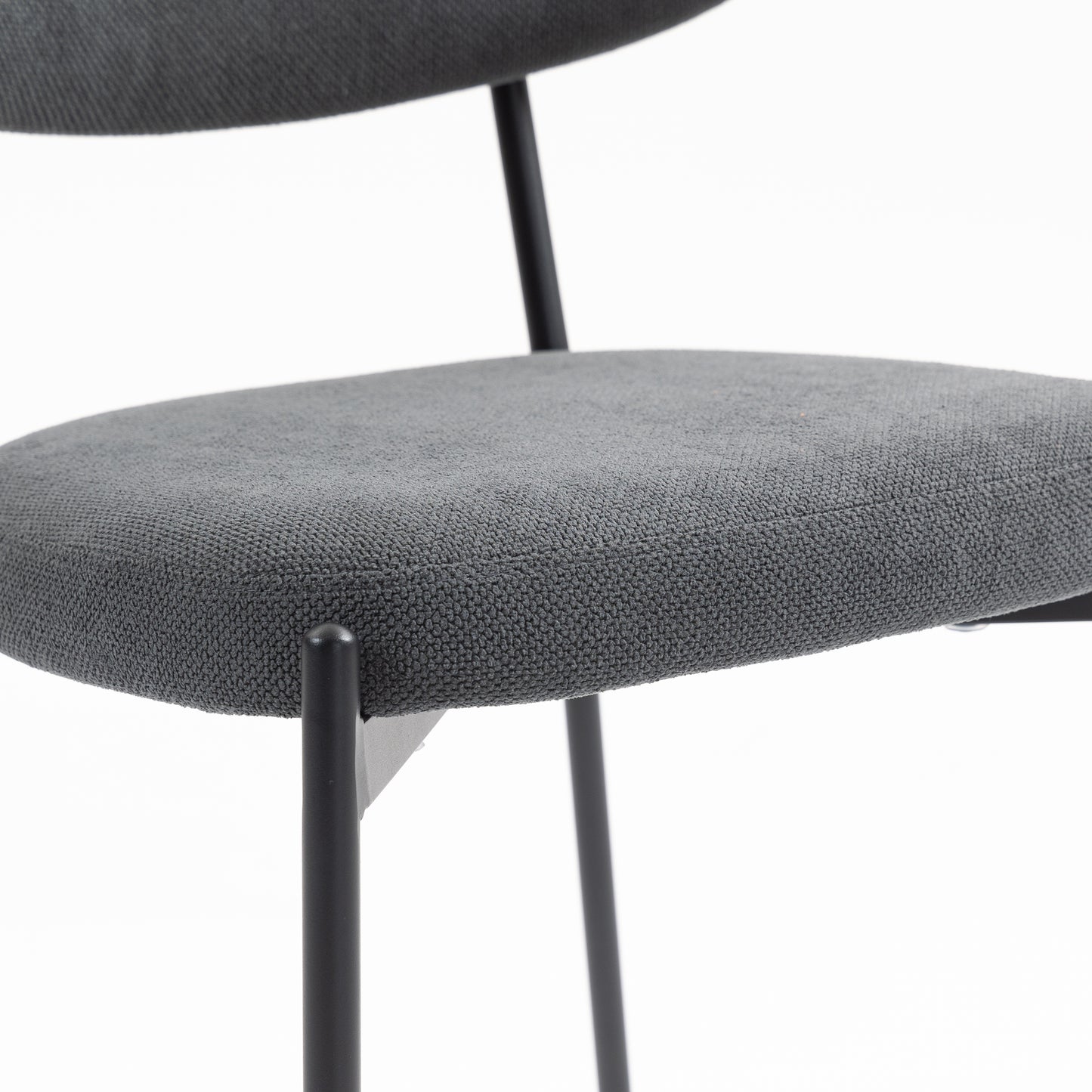 CHOTTO - Kaze Dining Chair - Grey (Set of 2)