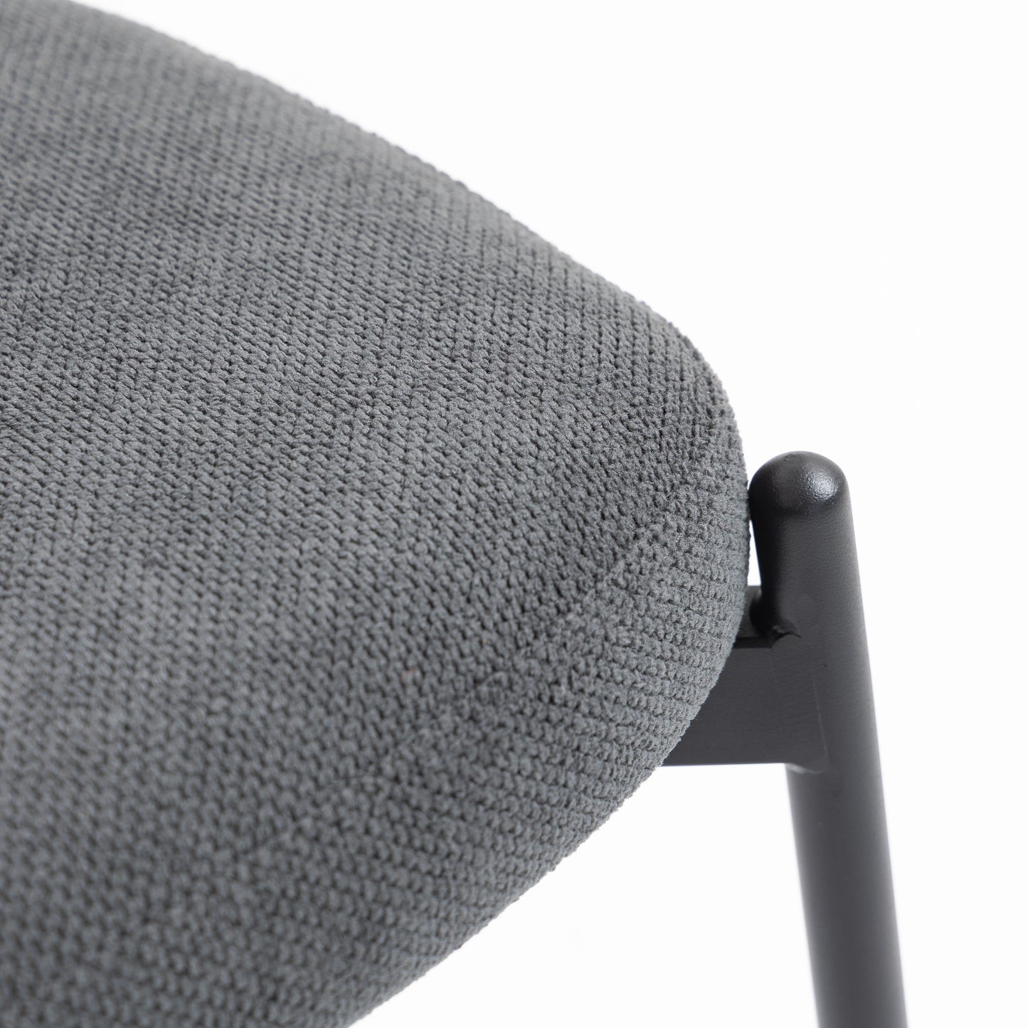 CHOTTO - Kaze Dining Chair - Grey (Set of 2)