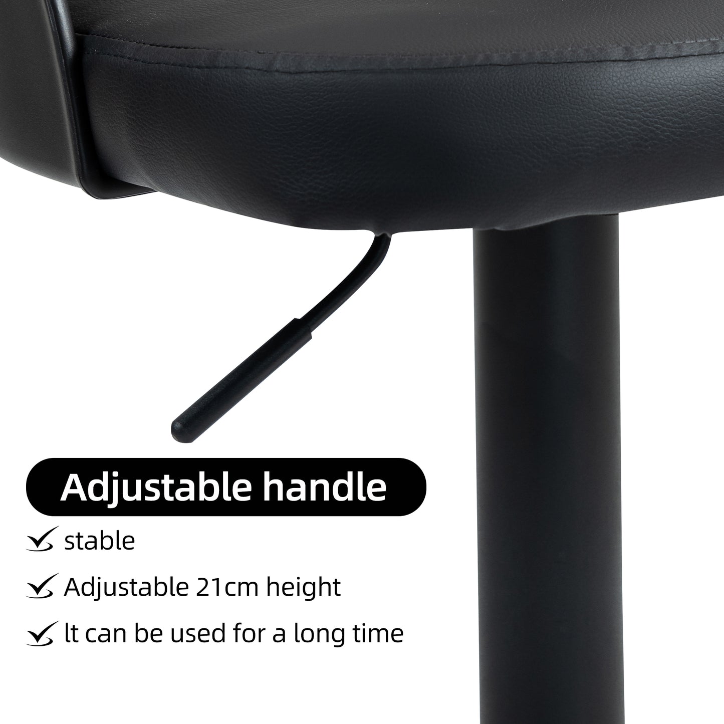 CHOTTO - Kumo Barstool - Black X 2