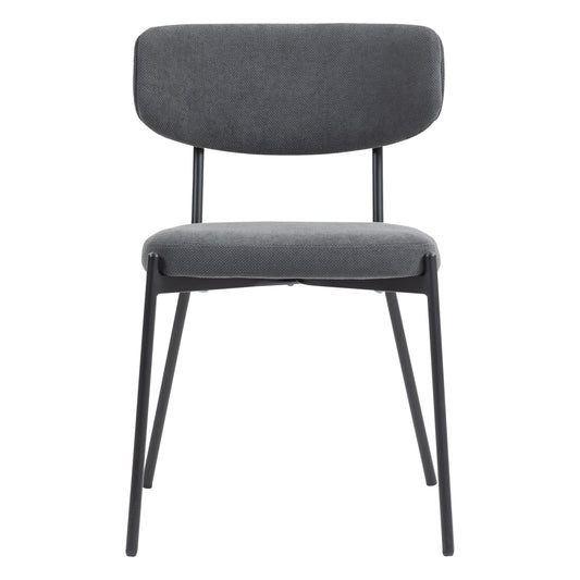 CHOTTO - Kaze Dining Chair - Grey (Set of 2)