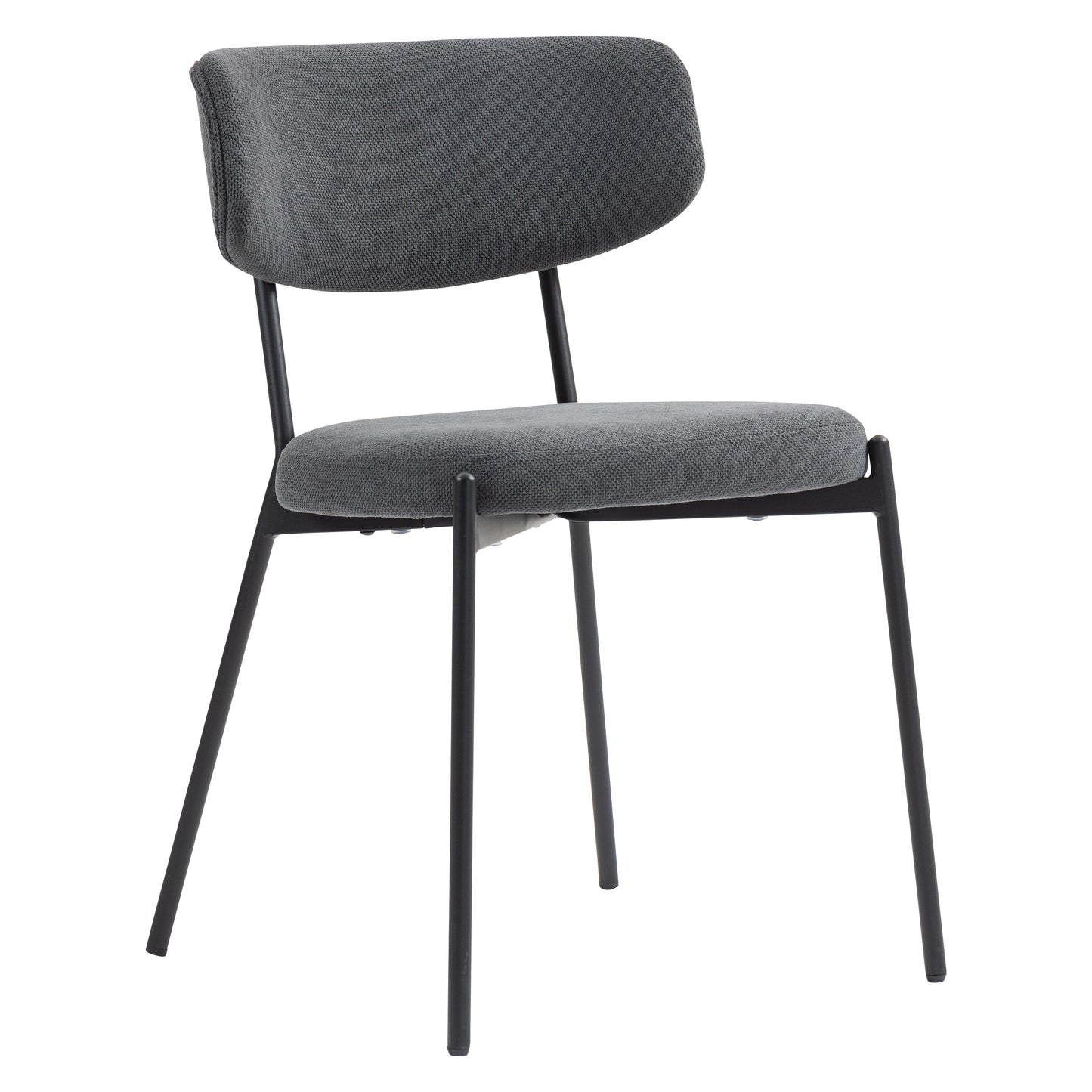 CHOTTO - Kaze Dining Chair - Grey (Set of 2)