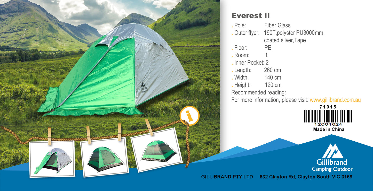 Chotto Outdoor - Everest II Camping Tent