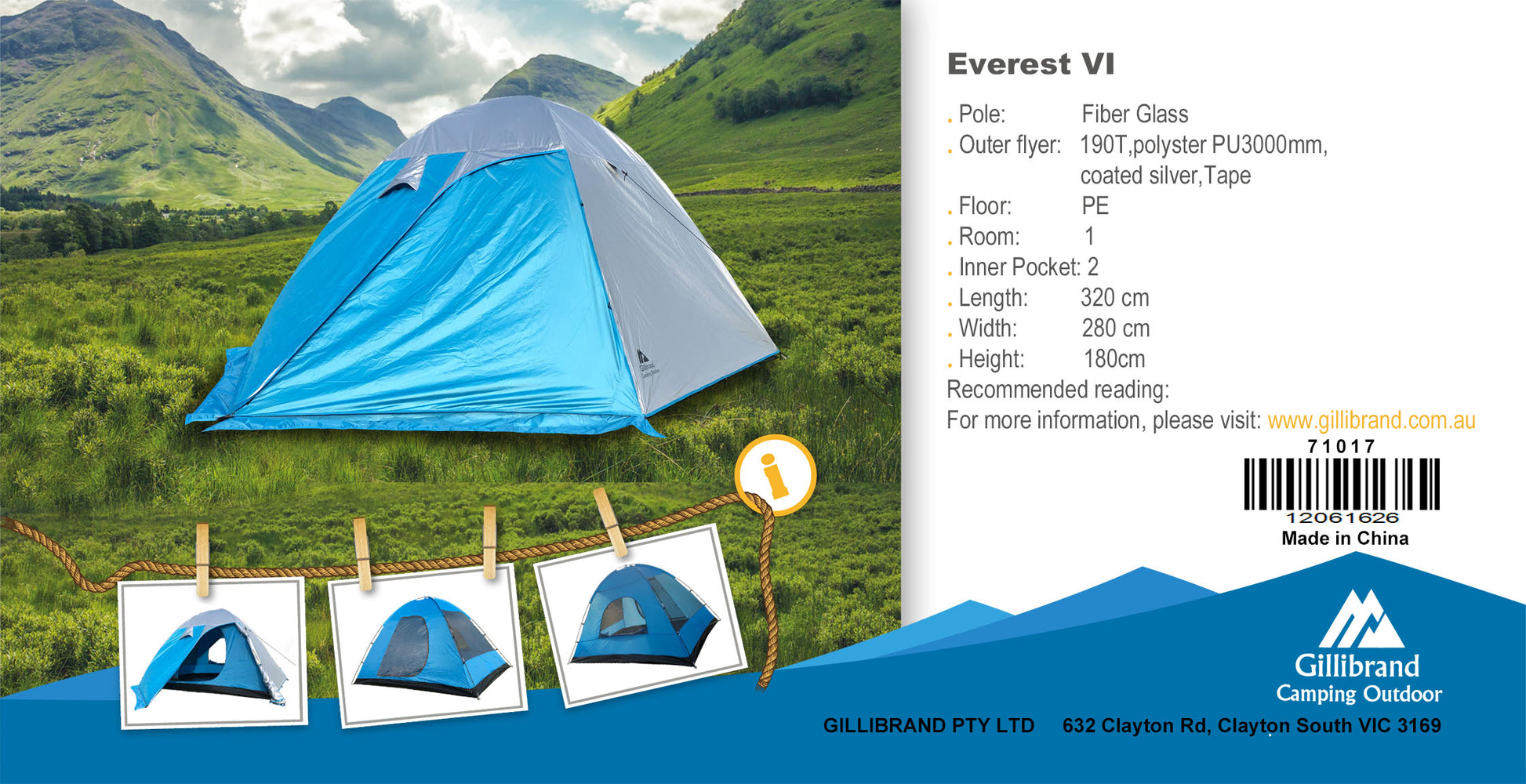 everest camping 4 Chotto Outdoor