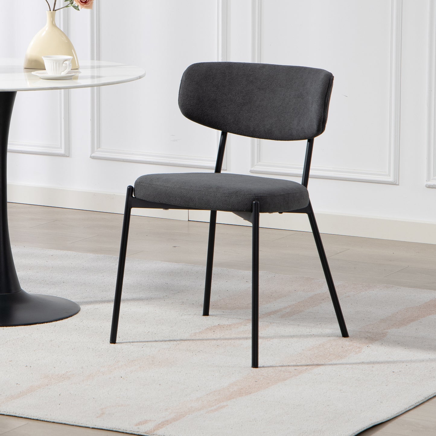 CHOTTO - Kaze Dining Chair - Grey (Set of 2)