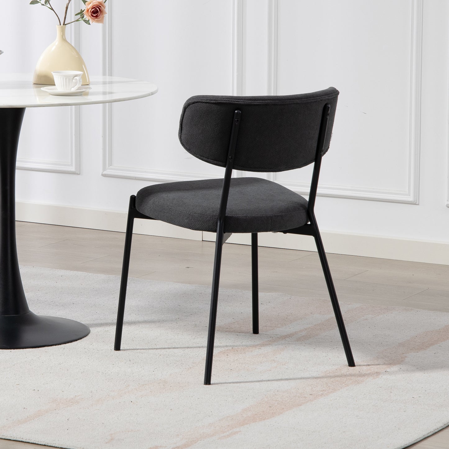 CHOTTO - Kaze Dining Chair - Grey (Set of 2)