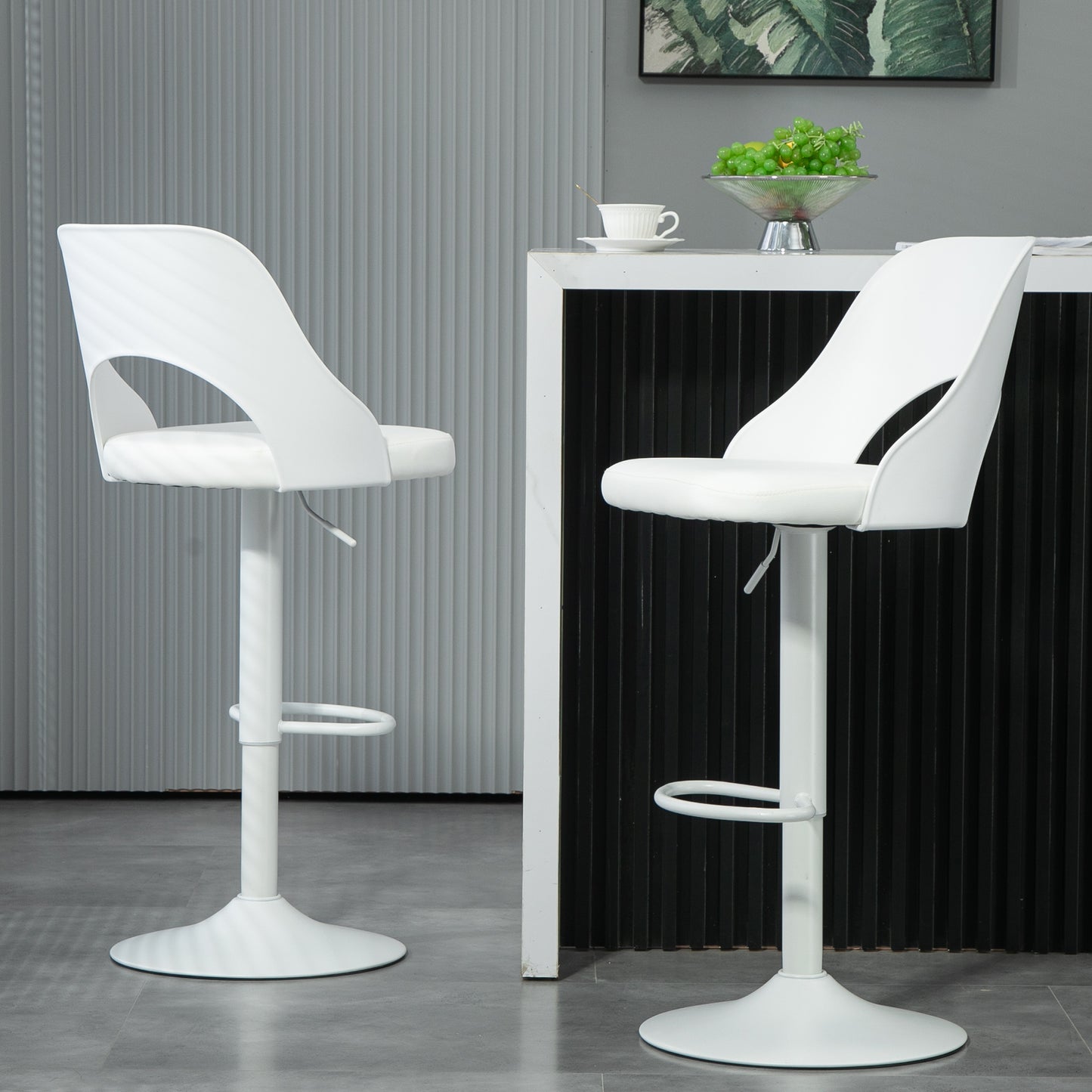 CHOTTO - Kumo Barstool - White X 2