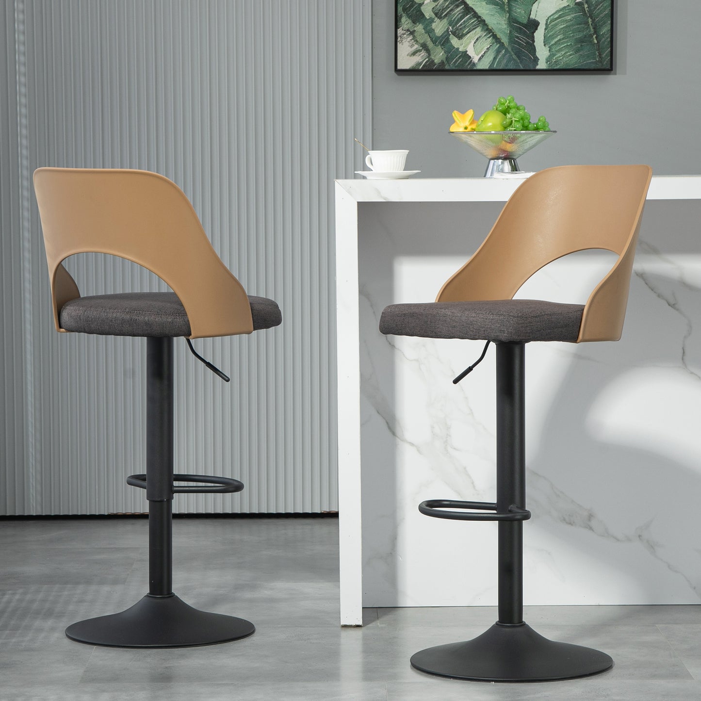 CHOTTO - Kumo Barstool - Brown X 2