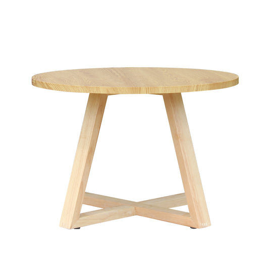 CHOTTO - Juji Round Top Coffee Table - Wood - 60cm