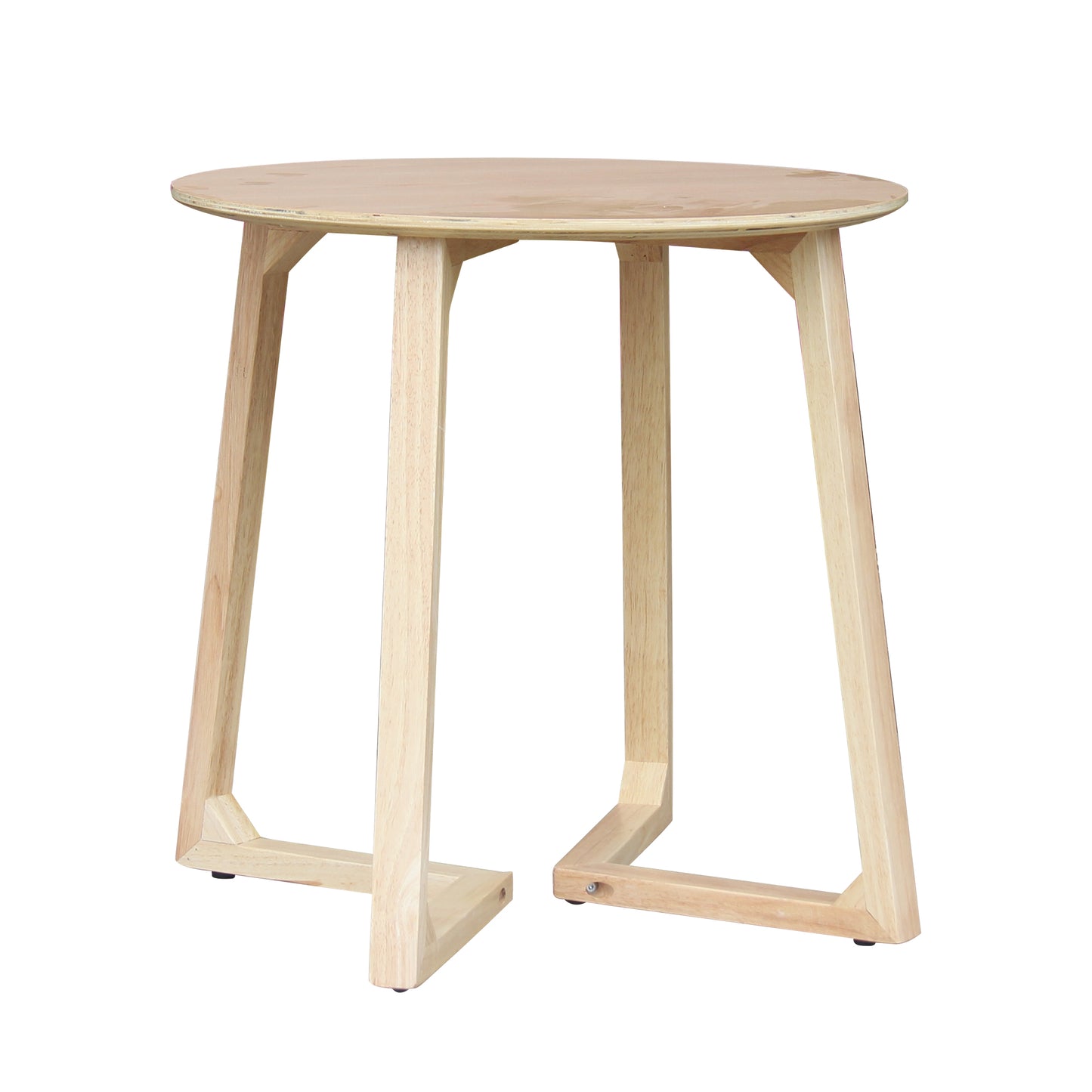CHOTTO - Tsuno Round Top Coffee Table - Wood - 60cm