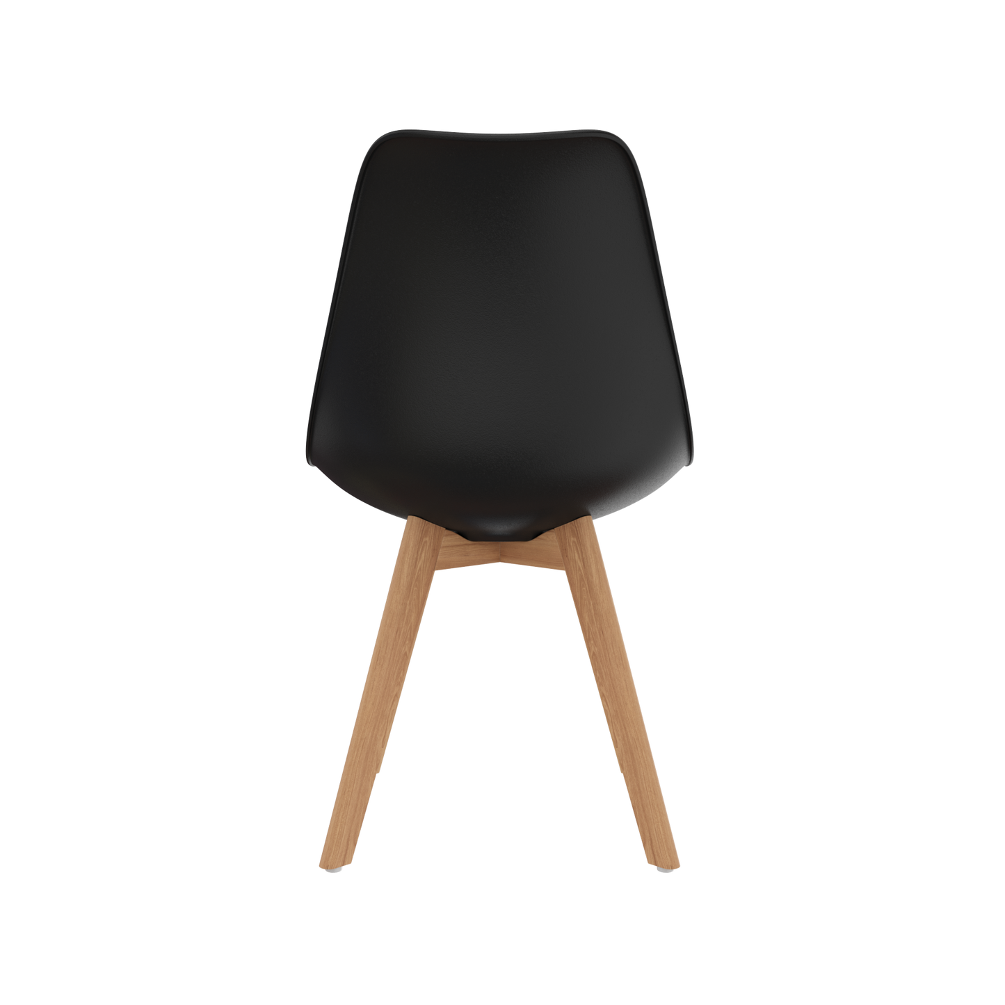 CHOTTO - Ando Dining Chairs - Black x 2