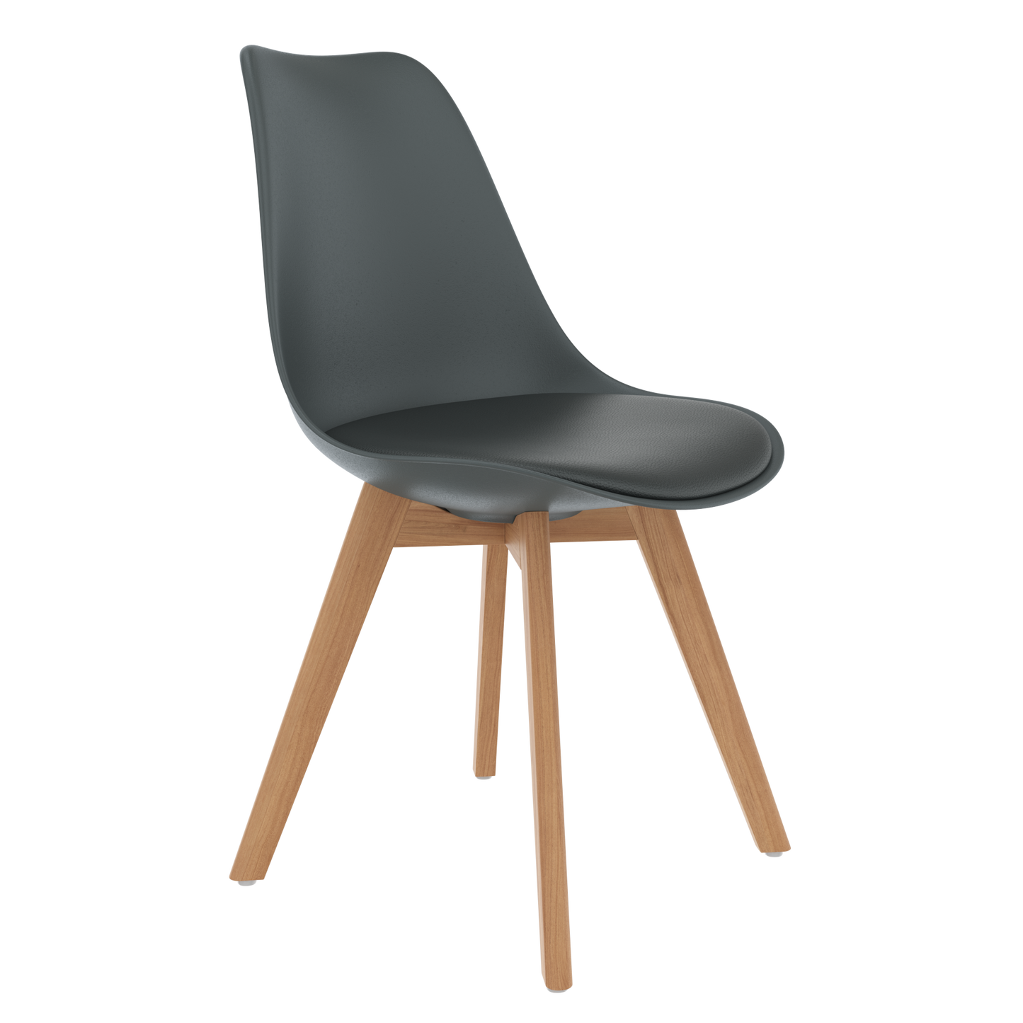 CHOTTO - Ando Dining Chairs - Grey x 4
