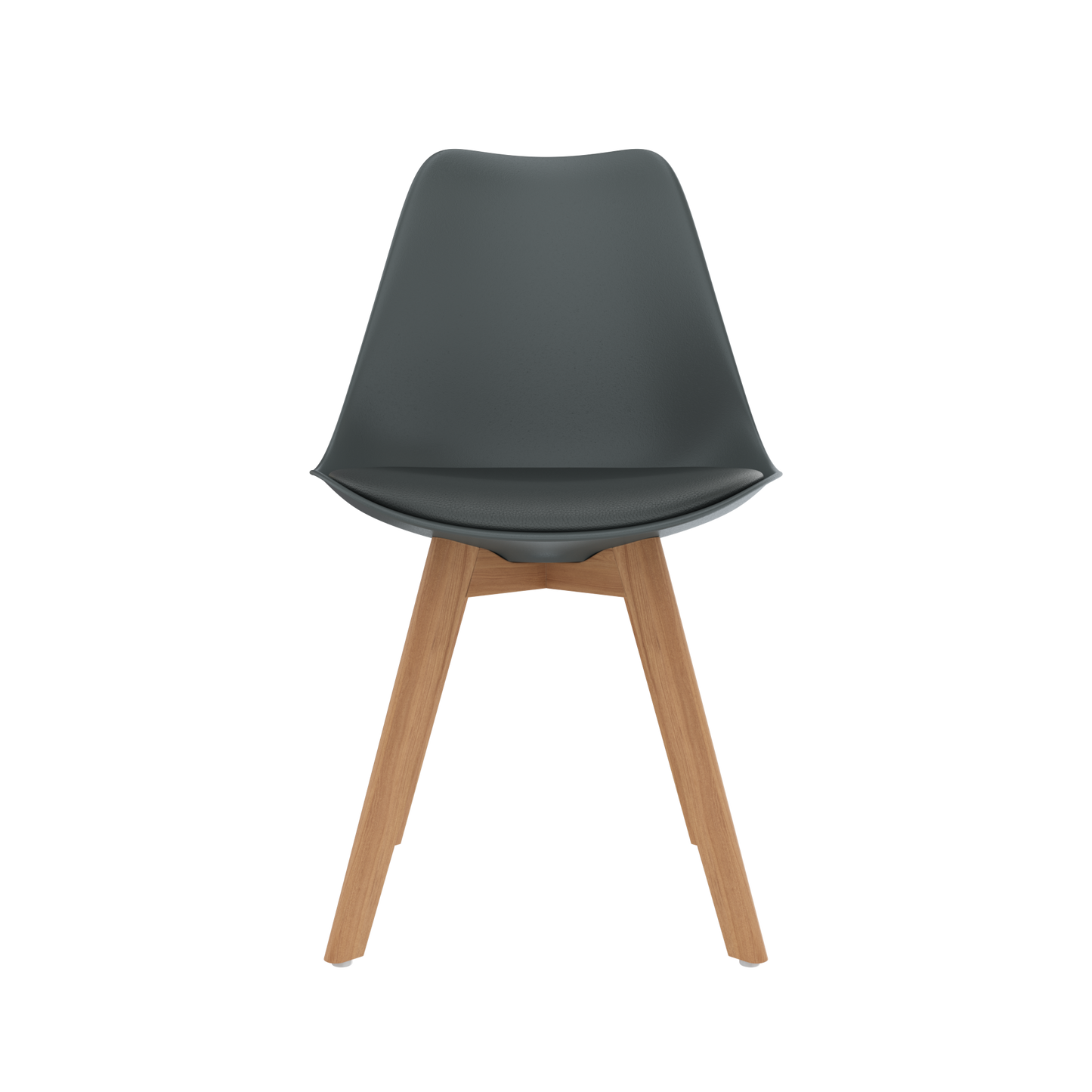 CHOTTO - Ando Dining Chairs - Grey x 2