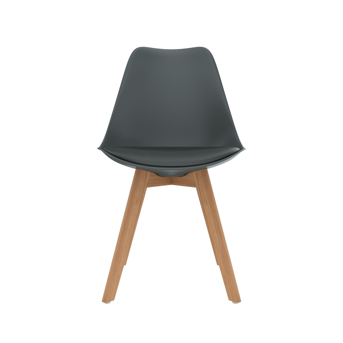 CHOTTO - Ando Dining Chairs - Grey x 4