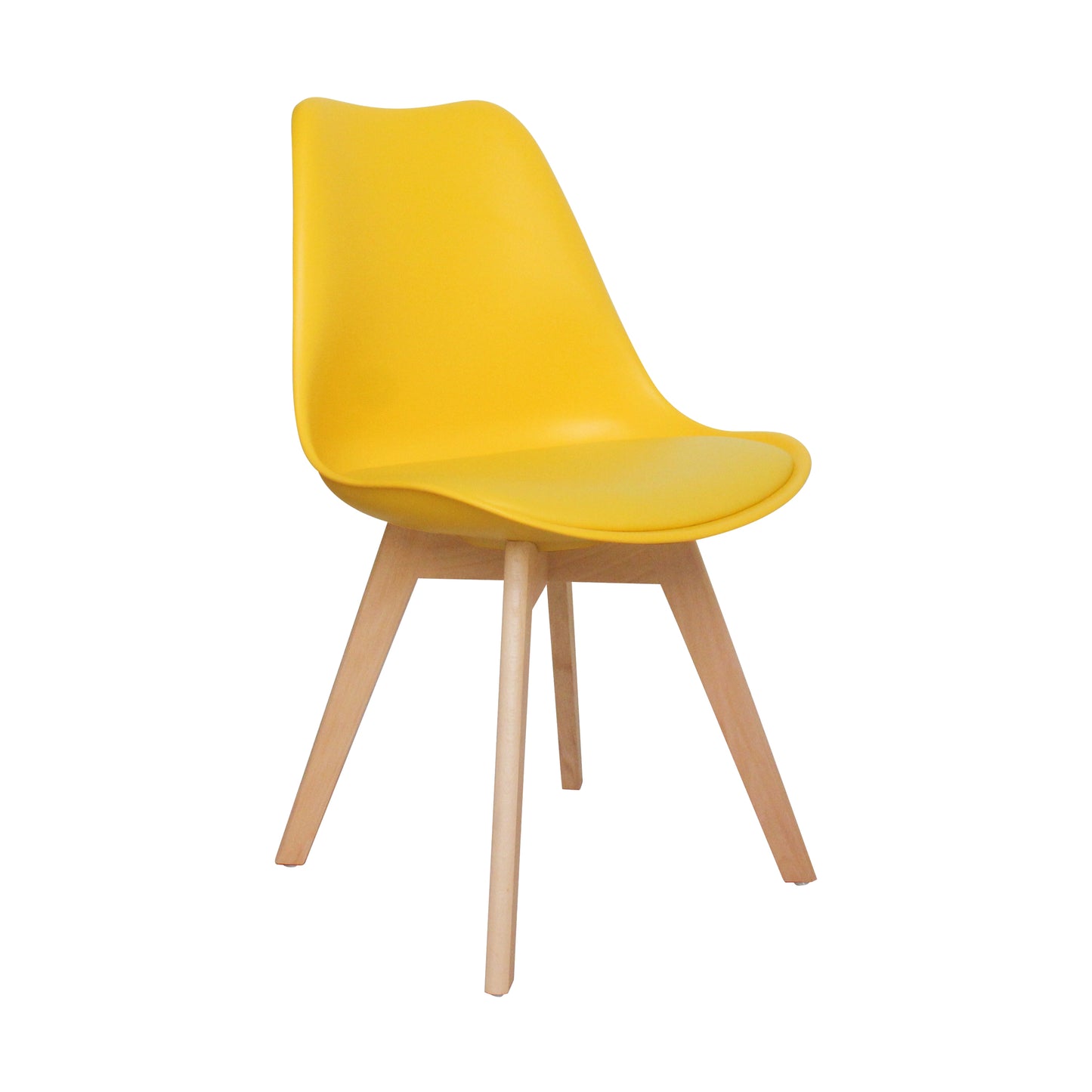 CHOTTO - Ando Dining Chairs - Yellow x 2