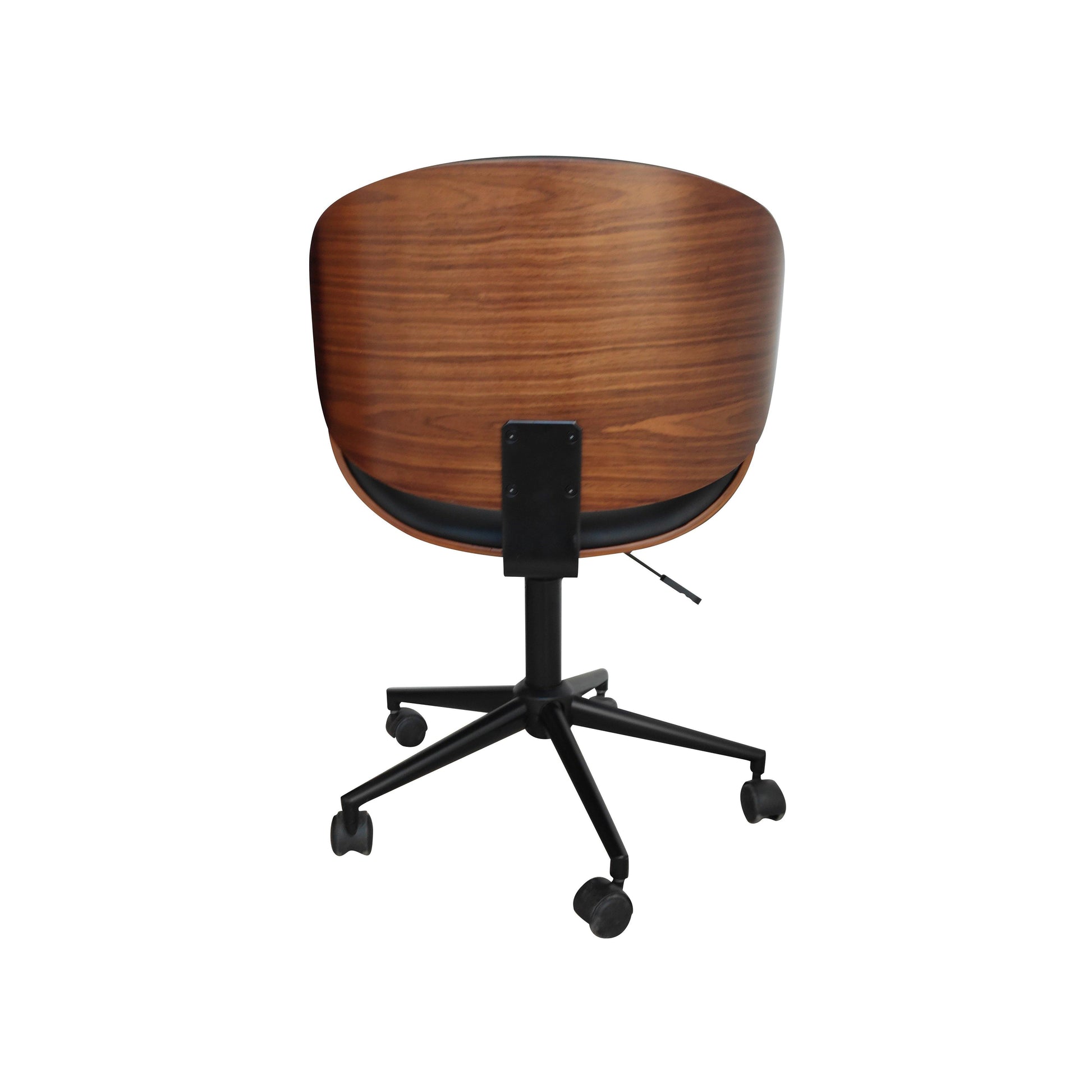 OKA Adjustable Swivel Office Chair - Black - Chotto Furniture