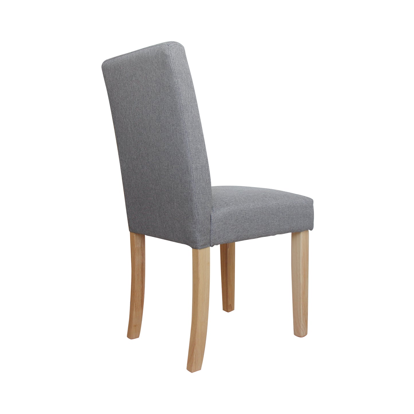 CHOTTO - Sato Fabric High Back Sofa Dining Chairs x 2