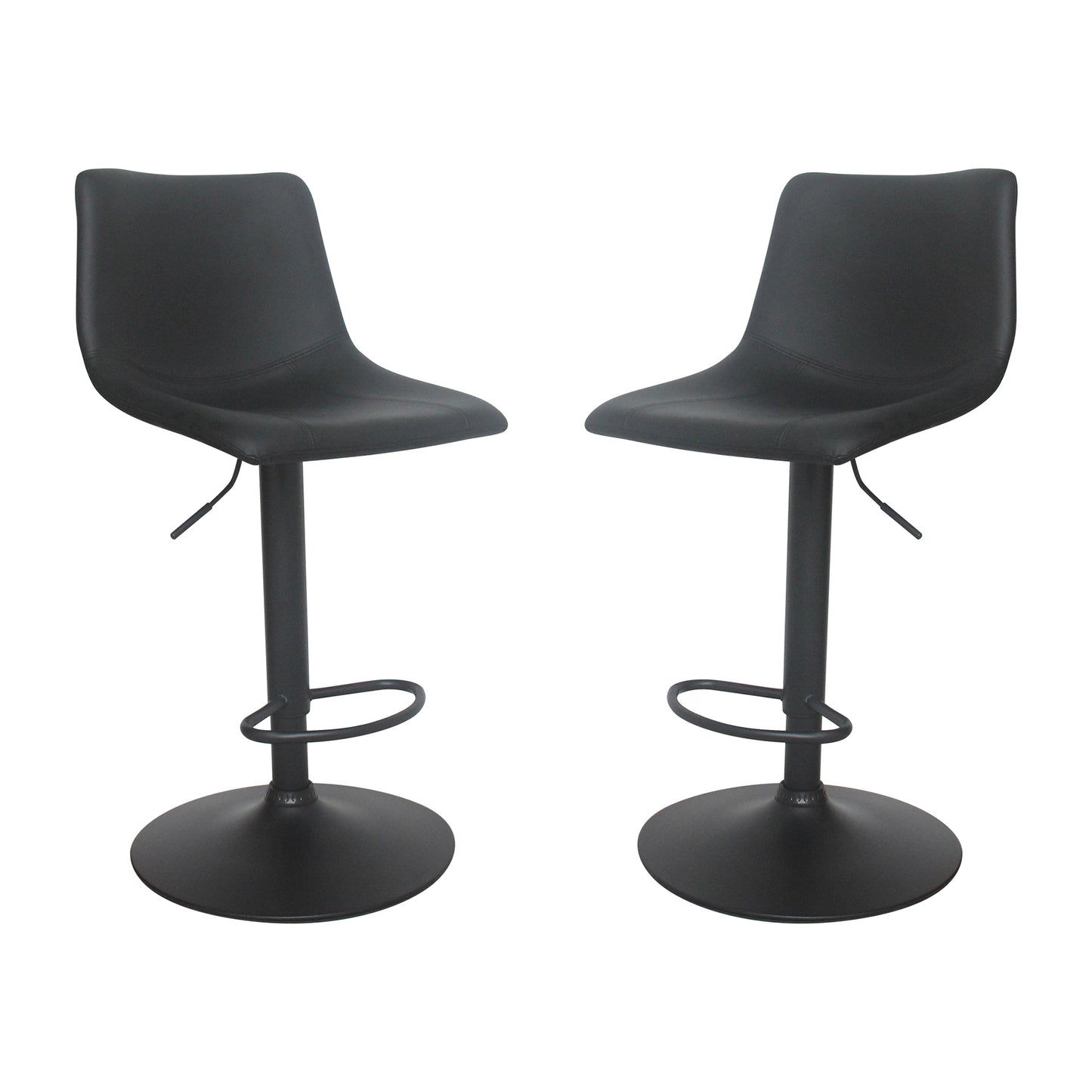 CHOTTO - Kage Bar Stools - Black x 2
