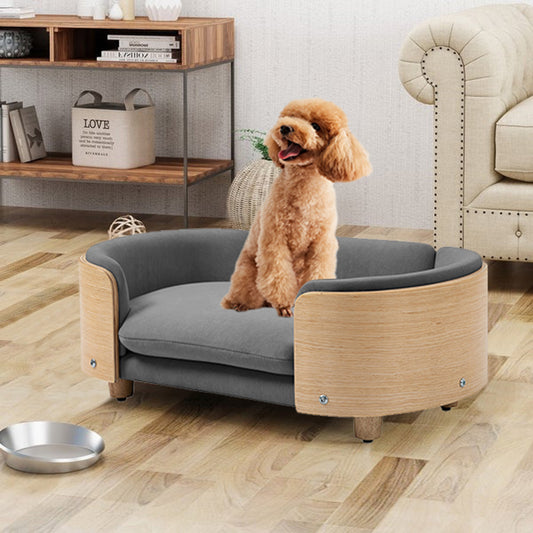 CHOTTO PET's - Fuwa Pet Sofa - Small Grey